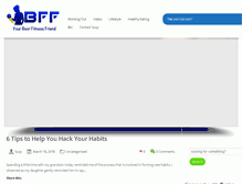 Tablet Screenshot of imyourbff.com